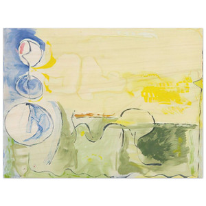 Helen Frankenthaler  Flotilla  2006 Wood Print