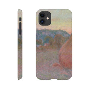 claude monet - Stacks of Wheat End of Day Autumn Slim case