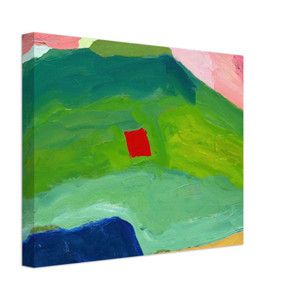 Etel Adnan  Untitled 17  1980 Canvas