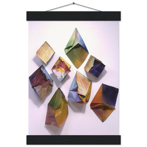 Sam Gilliam  Cubes Museum-Quality Matte Paper Poster with Hanger