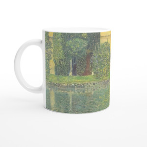 Gustav Klimt - SCHLOSS KAMMER ON THE ATTERSEE IV Ceramic Mug