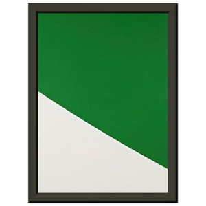 Ellsworth Kelly  Green Curve Premium Metal Framed Art Print / Poster