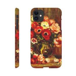 Pierre-Auguste Renoir - Still life with anemones Slim case