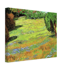 Vincent van Gogh  Sunny Lawn in a Public Park Canvas