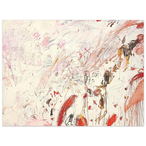 Cy Twombly  Ferragosto III Aluminum Print
