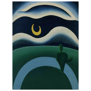 Tarsila do Amaral  The Moon Wood Print