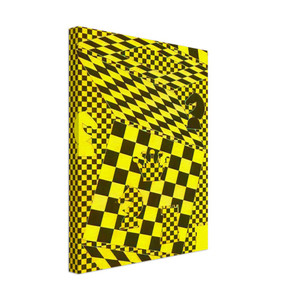 Victor Vasarely  The Chess Board Canvas