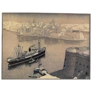 MC Escher  SENGELA MALTA Aluminum Print