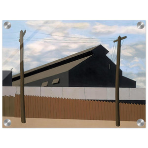 Ralston Crawford  Steel Foundry Coatesville Pa  1937 Acrylic Print