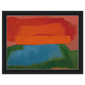 Esteban Vicente  NUMBER 2 1967 Framed Canvas