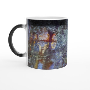 Salvador Dali - THE LAKE AT VILABERTRAN Magic Ceramic Mug