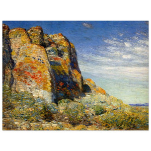 Childe Hassam  Harney Desert 02 Wood Print