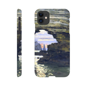claude monet - Port d Amount Etretat Slim case