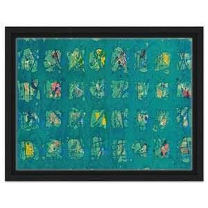 Sam Francis  La Primavera Fredda  Cold Spring  Framed Canvas