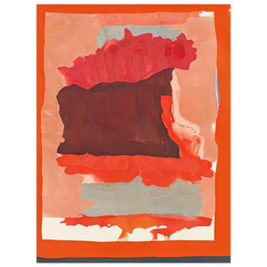 Helen Frankenthaler  Cape Orange 1964 Aluminum Print