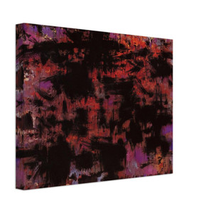 Alfred Manessier  Pour la mere dun condamne a mort  1975 Canvas