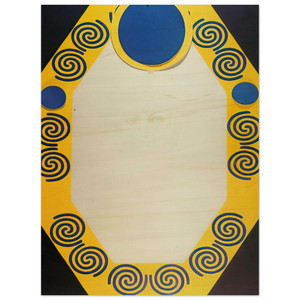 Salvador Dali  PHOSPHENE Wood Print