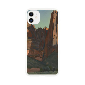 Maynard Dixon - NOTCH IN THE WALL ZION NATIONAL PARK AUGUST 1933 1933 Clear case