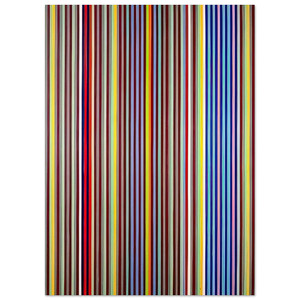 Gene Davis  Untitled P280  1967 Fine Art Poster / Art Print