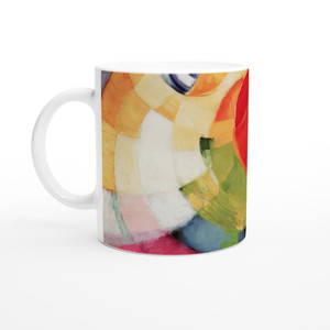 Frantisek Kupka - Disks of Newton Study for Fugue in Two Colors Ceramic Mug