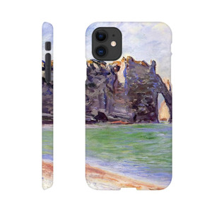 claude monet - The Manneport Etretat the Porte dAval Slim case