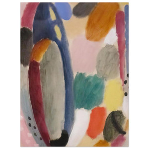 Alexej von Jawlensky  AUTUMN SOUND 1918 Aluminum Print