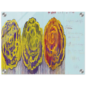 Cy Twombly  The Rose  III  Acrylic Print