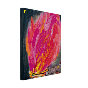 Wu Guanzhong  Torch  2008 Canvas