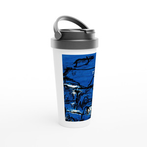 Emil Schumacher - Cuma - Tachisme Travel Mug