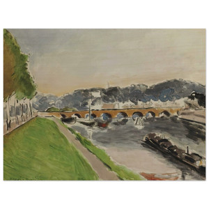 Henri Matisse  LE PONT DE SEVRES AU CHALAND 1917 Wood Print