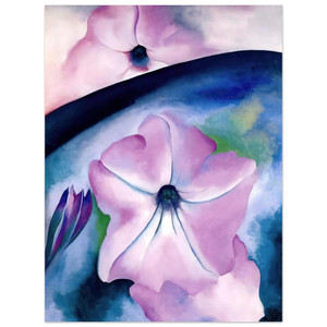 Georgia OKeeffe  Petunia II Aluminum Print