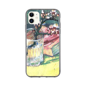 Vincent van Gogh - Blossoming Almond Branch in a Glass with a Book Bio case