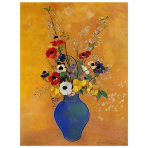 Odilon Redon  VASE OF FLOWERS 4 Aluminum Print