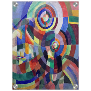Sonia Delaunay  ELECTRIC PRISMS 1 Acrylic Print