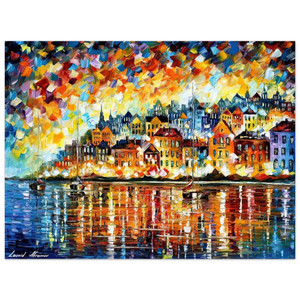 Leonid Afremov  Leonid Afremov N9 Aluminum Print