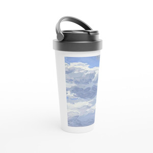 Neil Welliver - Study for Clouds II - 1979 Travel Mug