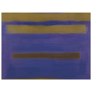 Esteban Vicente  UNTITLED 1980 1 Wood Print