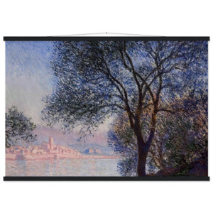 Claude Monet Antibes Seen from Salis Gdns 02 Matte Poster w/ Hanger