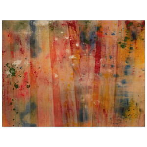 Sam Gilliam  Lady Day II Wood Print