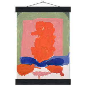 Frankenthaler Smalls Paradise 1964 Museum-Quality Matte Paper Poster with Hanger