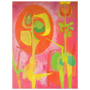 Pedro Coronel  Canto de soles Paris Wood Print