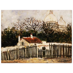 Maurice Utrillo  SACRE COEUR 2 Aluminum Print
