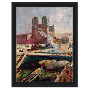 Henri Matisse  NOTRE DAME 1900 Framed Canvas