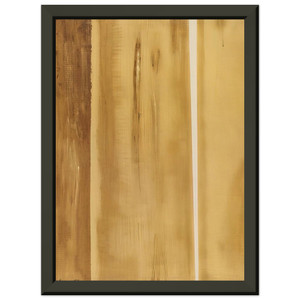 Barnett Newman  Two Edges Premium Metal Framed Art Print / Poster