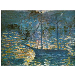 Salvador Dali  BOAT Aluminum Print