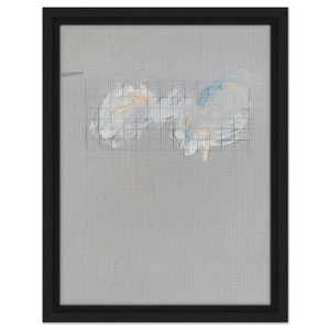Cy Twombly  Nine Discourses on Commodus Part I Framed Canvas