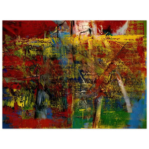 Gerhard Richter  MEDIATION Aluminum Print