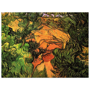 Vincent van Gogh  Entrance to a Quarry Aluminum Print