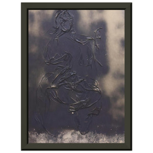 Salvador Dali  ARAB Premium Metal Framed Art Print / Poster