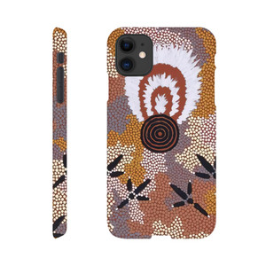 Clifford Possum Tjapaltjarri - Eagle Dreaming at Mt Allan - 1989 Slim case